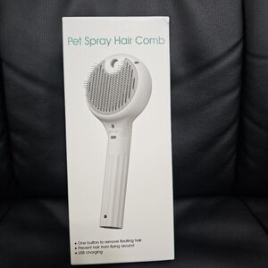 Altamia cat and dog steam brush 3 in 1 self cleaning pet grooming